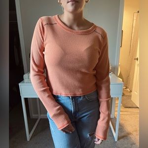 Orange long sleeve!